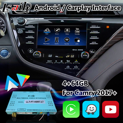 Andorid Carplay Kotak Navigasi Mobil Antarmuka Video Multimedia Untuk Toyota Camry Fujitsu