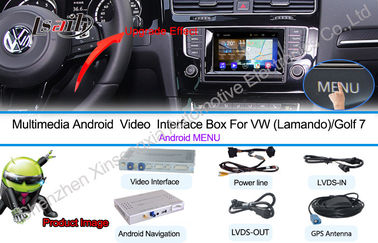 Sistem Navigasi Multimedia Antarmuka Mobil Android 9-12V Untuk NMC Lamado Golf 7