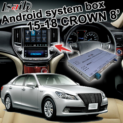 Toyota Crown S210 AWS215 GWS214 antarmuka multimedia android carplay nirkabel solusi otomatis android dengan radio FM menambahkan