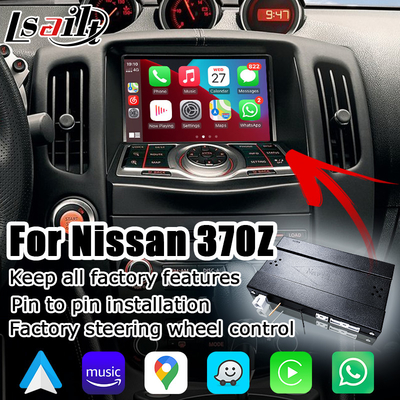 Lsailt Wireless Carplay Android Auto Antarmuka Untuk Nissan 370z Fairlady Z IT08 08IT Termasuk Spek Jepang