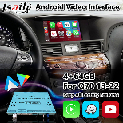 Antarmuka Video Multimedia Android Lsailt Untuk Infiniti Q70 Hybrid Q70S Q70L 2013-2022
