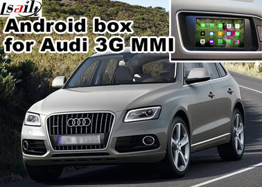 2010-2015 AUDI 3G MMI Multimedia Sistem Navigasi Mobil untuk A4 A6 A8 Q5 Q7 tampilan belakang layar cast