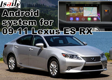 Lexus ES RX NX IS Sistem Navigasi GPS Mobil dengan tampilan belakang layar sentuh layar TV video cast Android 5.1