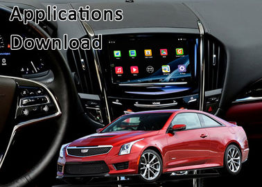 Android Auto Interface untuk Cadillac dengan Miracast 3D Live Map USB Steering Wheel Control
