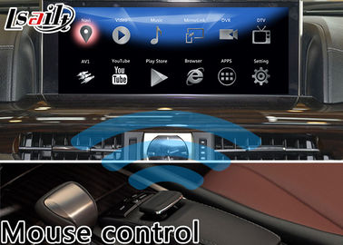 Lsailt Android 9.0 Mobil GPS Navigasi Antarmuka untuk Lexus LX570 Kontrol Mouse 2016-2020 Model Youtube Waze LX 570