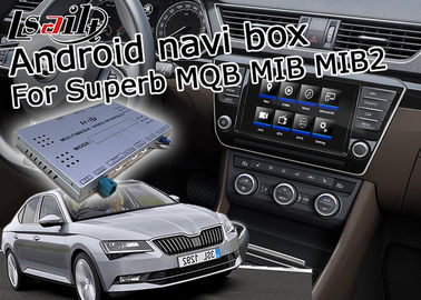 1.2 GHz Quad Android Car Navigation Box 4/2 GB Memori Berjalan Skoda Luar Biasa