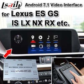 Android 7.1 Antarmuka Video Mobil Kontrol Pad Sentuh Untuk Lexus ES GS IS LX NX RX 2013-18