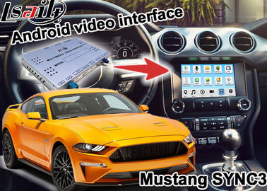 Mustang SYNC 3 Android GPS kotak navigasi WIFI BT Google apps antarmuka video carplay nirkabel