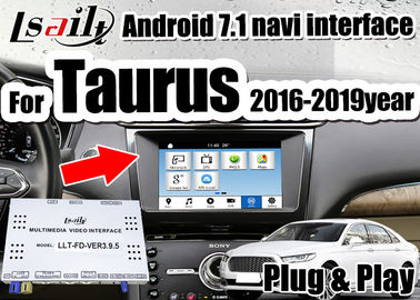 Antarmuka Android 7.1/ 9.0 Ford Navigasi untuk Taurus 2016-2020 Sync3 mendukung Play store, spotify, Youtube