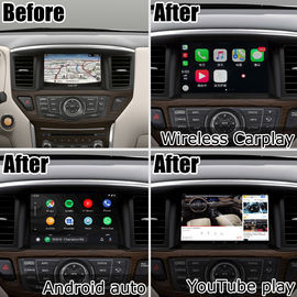 LVDS Digital Wireless Carplay Interface 1080P Untuk Nissan Pathfinder 2013-2020