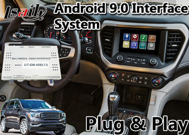 Lsailt Android 9.0 Car Gps Navigation Box Untuk Antarmuka Video GMC Acadia Carplay