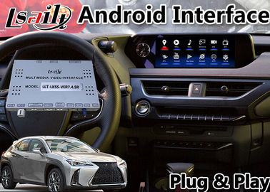 Lsailt Android 9.0 Antarmuka Video Multimedia Kotak Navigasi GPS Untuk Kontrol Touchpad Lexus UX200