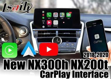 Antarmuka CarPlay Android AUTO Berkabel Benar-benar Pasang Dan Mainkan Untuk Lexus NX200t NX300h 2018-2020