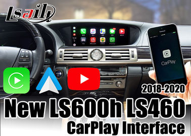 Antarmuka Android Auto Carplay Nirkabel Bluetooth Untuk Lexus LS600h LS460 2018-2020