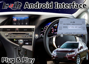 Antarmuka Video Lsailt Android 9.0 untuk Kontrol Mouse Lexus RX 270 2012-2015, Navigasi GPS RX270