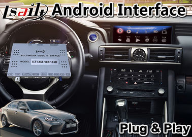 Antarmuka Video Mobil Android Lsailt untuk Kontrol Mouse Lexus IS 300h 2017-2020, Kotak Navigasi GPS untuk IS300h