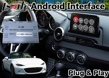 Lsailt Android Navigation Video Interface untuk Mazda MX-5 CX-9 MZD Connect System Dengan Wireless Carplay android auto