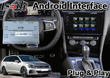 Android 9.0 Navigasi GPS Mobil untuk Volkswagen Golf Skoda, Antarmuka Video Multimedia