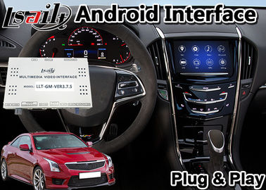 Lsailt Android 9.0 Antarmuka Video Multimedia untuk Sistem CUE Cadillac ATS 2014-2020, Navigasi GPS Mobil Pasang dan Mainkan