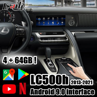 GPS Android Box untuk LEXUS LX570 LC500h 2013-2021 Antarmuka video Android dengan CarPlay, YouTube, Android Auto oleh Lsailt
