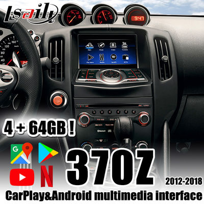 HDMI 4G Android Auto Interface dengan CarPlay, YouTube, Google Play, NetFlix Untuk Nissan Patrol 370Z Quest