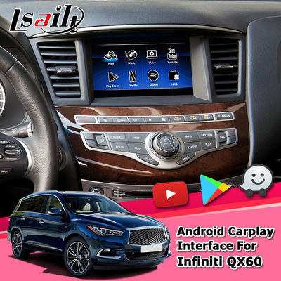 Kotak Navigasi Carplay Android 1.8GHz Yandex Navi Untuk sistem carplay Infiniti QX60 / JX35