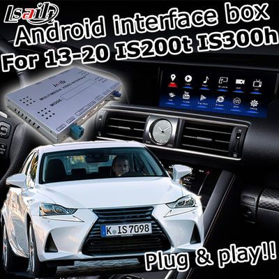 Kotak carplay otomatis Android Lexus IS200t IS300h tombol kontrol mouse waze youtube Google play