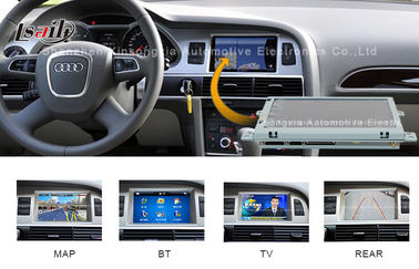 Sistem Navigasi Multimedia Mobil 800MHZ untuk AUDI Upgrade BT, DVD, Mirror Link