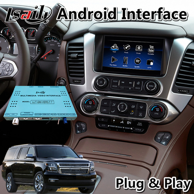 Lsailt Android Carplay Multimedia Video Interface untuk Chevrolet Suburban GMC Tahoe