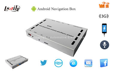 Kotak Navigasi GPS Android Mobil dengan 2Port USB &amp; Peta Jaringan untuk Kenwood DVD Player