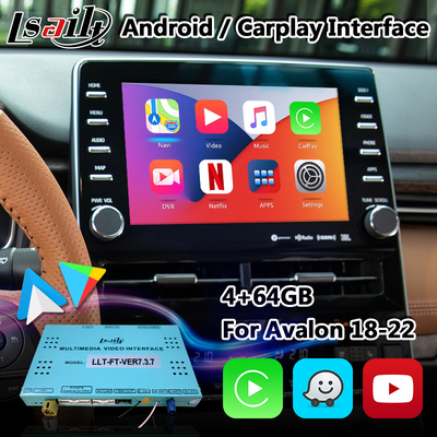 Kotak Antarmuka Video Android untuk Toyota Avalon Camry RAV4 Majesty Dengan Carplay Nirkabel