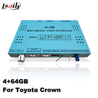 Antarmuka Video Carplay Android Lsailt 4GB untuk Toyota Crown AWS215 AWS210