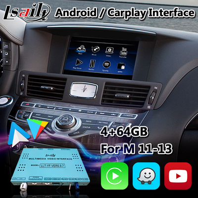 Lsailt Carplay Android Multimedia Interface untuk Infiniti M37S M37 Dengan NetFlix Yandex
