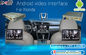Antarmuka Video Multimedia Honda Navigasi Android, Tampilan Sandaran Kepala, Tautan Cermin Ponsel