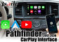 800*480 Resolusi Carplay Interface LVDS Output Signal Untuk Pathfinder 2012-2018 Nissan