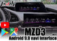Antarmuka Mobil Android 32GB untuk kotak CarPlay Mazda3 / CX-30 2020 mendukung google play, kontrol sentuh