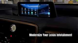 Layar Android Lsailt untuk Lexus RX NX IS RC GS ES