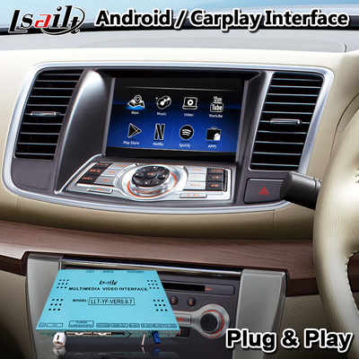 Lsailt Android Carplay Interface untuk Nissan Teana J32 2008-2014 Model Dengan Navigasi GPS Waze NetFlix Radio Module