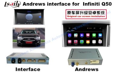 2015 Atau 2016 Infiniti Q50 Android Car Interface 9-12v Tegangan Kerja