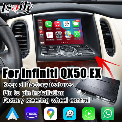 Wireless android auto carplay untuk kotak modul Infiniti EX35 EX25 EX37 QX50 EX IT08 08IT
