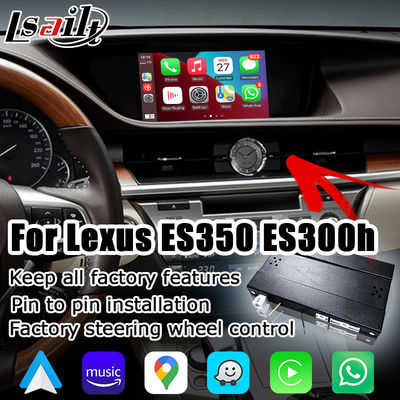 Lexus ES ES350 ES250 ES300h wireless carplay android auto screen mirroring kotak modul Lsailt