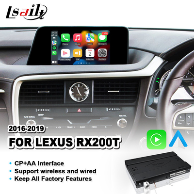 Car Integration Carplay Interface untuk Lexus RX200T RX350 RX300 RX Mouse Control 2016-2019