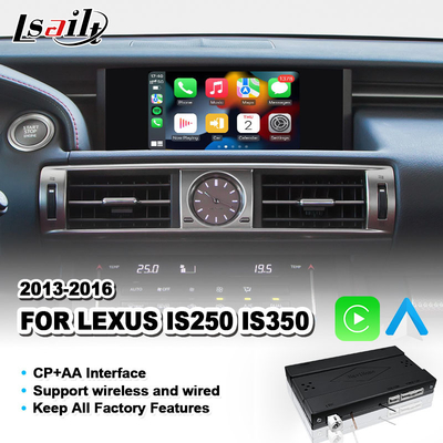 Wireless Carplay Interface untuk Lexus IS250 IS350 IS 250 Pengendalian Mouse 2013-2016