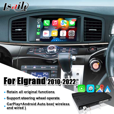 Antarmuka Nissan CarPlay dengan Android Auto, YouTube, Spotify untuk Elgrand, Patroli, Armada, Pathfinder