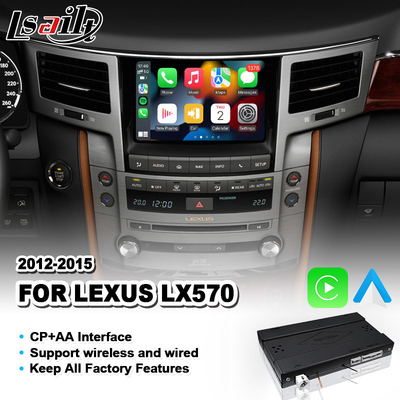 Carplay Interface untuk 2012-2015 Lexus LX570 LX 570 Dengan Wireless Android Auto