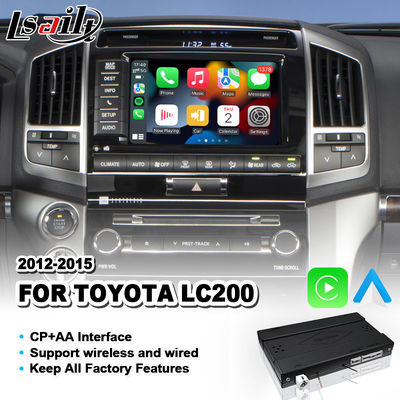 Antarmuka Carplay Nirkabel Toyota untuk Land Cruiser LC200 200 V8 2012-2015 oleh Lsailt