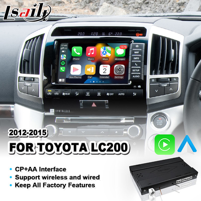 Toyota Wireless Carplay Android Auto Interface untuk Land Cruiser 200 V8 LC200 2012-2015