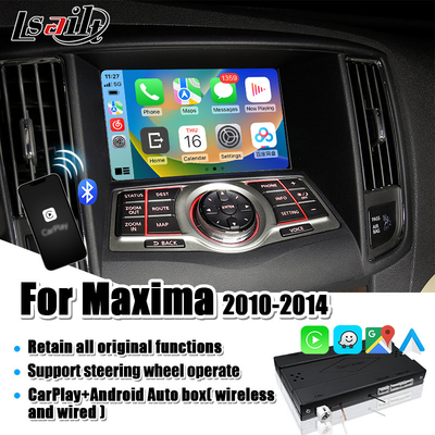 Lsailt Linux CarPlay Android Auto Interface untuk Nissan Maxima 2010-2014 Infiniti dengan Mirror Link