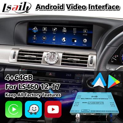 Lsailt Android Multimedia Video Interface untuk Lexus LS460 LS600h LS F-Sport AWD 2012-2017