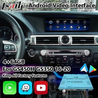 Lsailt Lexus Video Interface untuk GS350 GS200t GS300h GS450h AWD F Sport 2016-2020